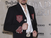 Alex Fernandez attends the red carpet for the Vogue Dia de Muertos Gala at Palacio de Mineria in Mexico City, Mexico, on October 24, 2024. (