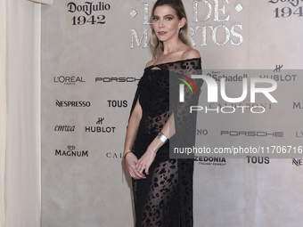 Margarita Moreno attends the red carpet for the Vogue Dia de Muertos Gala at Palacio de Mineria in Mexico City, Mexico, on October 24, 2024....