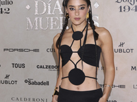 Viviana Serna attends the red carpet for the Vogue Dia de Muertos Gala at Palacio de Mineria in Mexico City, Mexico, on October 24, 2024. (