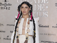 Karen Polinesia attends the red carpet for the Vogue Dia de Muertos Gala at Palacio de Mineria in Mexico City, Mexico, on October 24, 2024....