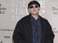 Oscar Maydon attends the red carpet for the Vogue Dia de Muertos Gala at Palacio de Mineria in Mexico City, Mexico, on October 24, 2024. (