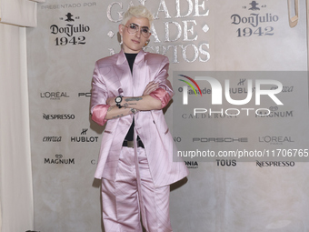 Macarena Carrero attends the red carpet for the Vogue Dia de Muertos Gala at Palacio de Mineria in Mexico City, Mexico, on October 24, 2024....