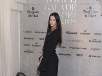 Valeria Santaella Sendel attends the red carpet for the Vogue Dia de Muertos Gala at Palacio de Mineria in Mexico City, Mexico, on October 2...