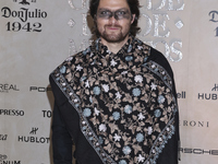 Eddy Vilard attends the red carpet for the Vogue Dia de Muertos Gala at Palacio de Mineria in Mexico City, Mexico, on October 24, 2024. (