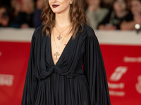 Margherita Mazzucco attends the ''L'Amica Geniale. Storia Della Bambina Perduta'' red carpet during the 19th Rome Film Festival at Auditoriu...