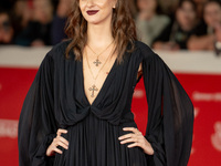 Margherita Mazzucco attends the ''L'Amica Geniale. Storia Della Bambina Perduta'' red carpet during the 19th Rome Film Festival at Auditoriu...