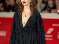 Margherita Mazzucco attends the ''L'Amica Geniale. Storia Della Bambina Perduta'' red carpet during the 19th Rome Film Festival at Auditoriu...