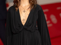 Margherita Mazzucco attends the ''L'Amica Geniale. Storia Della Bambina Perduta'' red carpet during the 19th Rome Film Festival at Auditoriu...