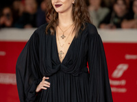 Margherita Mazzucco attends the ''L'Amica Geniale. Storia Della Bambina Perduta'' red carpet during the 19th Rome Film Festival at Auditoriu...