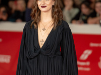 Margherita Mazzucco attends the ''L'Amica Geniale. Storia Della Bambina Perduta'' red carpet during the 19th Rome Film Festival at Auditoriu...