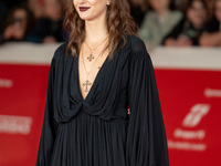 Margherita Mazzucco attends the ''L'Amica Geniale. Storia Della Bambina Perduta'' red carpet during the 19th Rome Film Festival at Auditoriu...