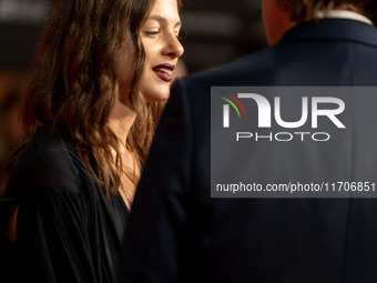 Margherita Mazzucco attends the ''L'Amica Geniale. Storia Della Bambina Perduta'' red carpet during the 19th Rome Film Festival at Auditoriu...