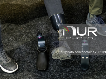 A Sports Prosthetics Day takes place in Kyiv, Ukraine, on October 25, 2024, together with the U+system Rehabilitation Center. Servicemen who...