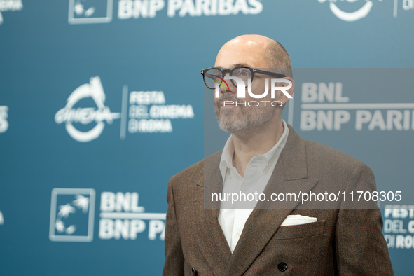 Edward Berger attends the ''Conclave'' photocall during the 19th Rome Film Festival at Auditorium Parco Della Musica in Rome, Italy, on Octo...