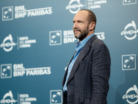 Ralph Fiennes attends the ''Conclave'' photocall during the 19th Rome Film Festival at Auditorium Parco Della Musica in Rome, Italy, on Octo...