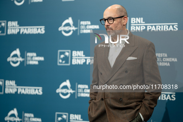 Edward Berger attends the ''Conclave'' photocall during the 19th Rome Film Festival at Auditorium Parco Della Musica in Rome, Italy, on Octo...