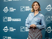 Ema Stokholma attends the ''Vita Da Carlo - Terza Stagione'' photocall during the 19th Rome Film Festival at Auditorium Parco Della Musica i...