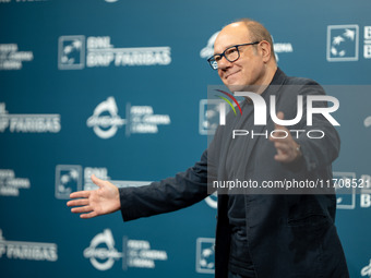 Carlo Verdone attends the ''Vita Da Carlo - Terza Stagione'' photocall during the 19th Rome Film Festival at Auditorium Parco Della Musica i...