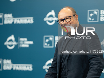 Carlo Verdone attends the ''Vita Da Carlo - Terza Stagione'' photocall during the 19th Rome Film Festival at Auditorium Parco Della Musica i...