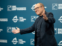 Carlo Verdone attends the ''Vita Da Carlo - Terza Stagione'' photocall during the 19th Rome Film Festival at Auditorium Parco Della Musica i...