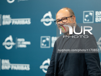 Carlo Verdone attends the ''Vita Da Carlo - Terza Stagione'' photocall during the 19th Rome Film Festival at Auditorium Parco Della Musica i...