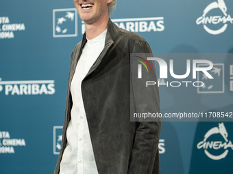 Bruno Gouery attends the ''Modi - Three Days On The Wing Of Madness'' photocall during the 19th Rome Film Festival at Auditorium Parco Della...