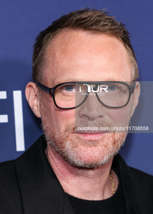 Paul Bettany arrives at the 2024 AFI Fest - World Premiere Screening Of Sony Pictures' 'Here' held at the TCL Chinese Theatre IMAX on Octobe...