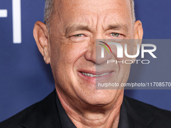 Tom Hanks arrives at the 2024 AFI Fest - World Premiere Screening Of Sony Pictures' 'Here' held at the TCL Chinese Theatre IMAX on October 2...