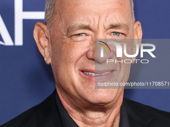 Tom Hanks arrives at the 2024 AFI Fest - World Premiere Screening Of Sony Pictures' 'Here' held at the TCL Chinese Theatre IMAX on October 2...