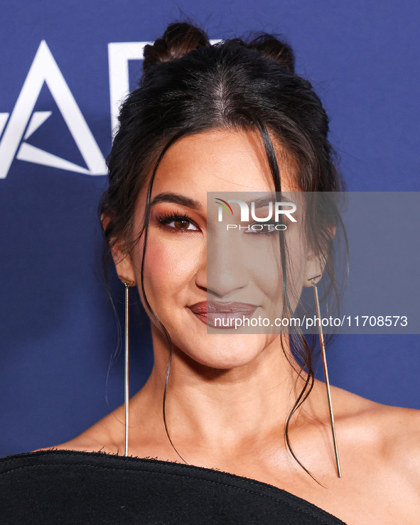 Dannie McCallum arrives at the 2024 AFI Fest - World Premiere Screening Of Sony Pictures' 'Here' held at the TCL Chinese Theatre IMAX on Oct...