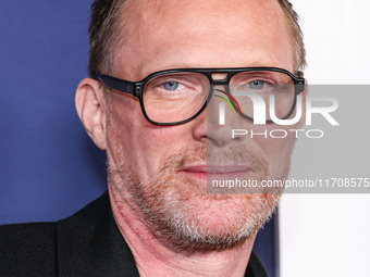 Paul Bettany arrives at the 2024 AFI Fest - World Premiere Screening Of Sony Pictures' 'Here' held at the TCL Chinese Theatre IMAX on Octobe...