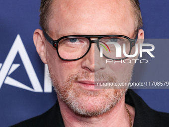 Paul Bettany arrives at the 2024 AFI Fest - World Premiere Screening Of Sony Pictures' 'Here' held at the TCL Chinese Theatre IMAX on Octobe...