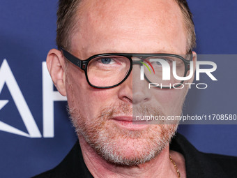 Paul Bettany arrives at the 2024 AFI Fest - World Premiere Screening Of Sony Pictures' 'Here' held at the TCL Chinese Theatre IMAX on Octobe...