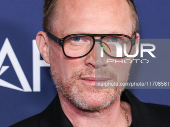 Paul Bettany arrives at the 2024 AFI Fest - World Premiere Screening Of Sony Pictures' 'Here' held at the TCL Chinese Theatre IMAX on Octobe...