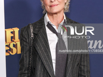 Robin Wright arrives at the 2024 AFI Fest - World Premiere Screening Of Sony Pictures' 'Here' held at the TCL Chinese Theatre IMAX on Octobe...