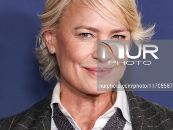 Robin Wright arrives at the 2024 AFI Fest - World Premiere Screening Of Sony Pictures' 'Here' held at the TCL Chinese Theatre IMAX on Octobe...