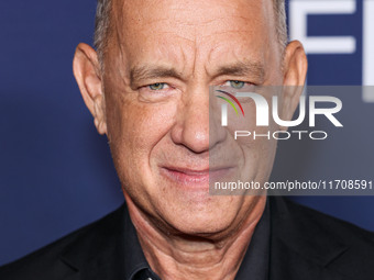 Tom Hanks arrives at the 2024 AFI Fest - World Premiere Screening Of Sony Pictures' 'Here' held at the TCL Chinese Theatre IMAX on October 2...