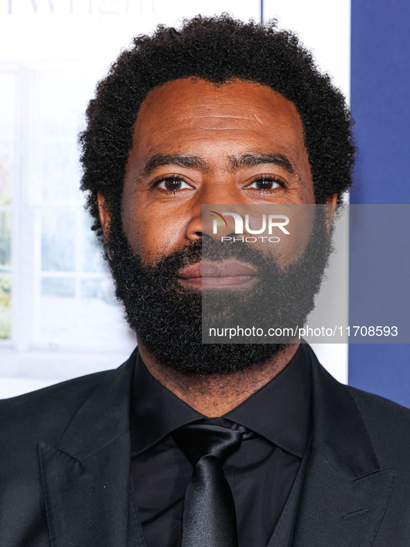 Nicholas Pinnock arrives at the 2024 AFI Fest - World Premiere Screening Of Sony Pictures' 'Here' held at the TCL Chinese Theatre IMAX on Oc...