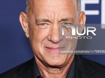 Tom Hanks arrives at the 2024 AFI Fest - World Premiere Screening Of Sony Pictures' 'Here' held at the TCL Chinese Theatre IMAX on October 2...