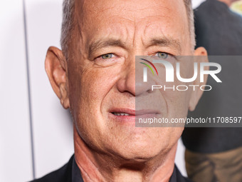 Tom Hanks arrives at the 2024 AFI Fest - World Premiere Screening Of Sony Pictures' 'Here' held at the TCL Chinese Theatre IMAX on October 2...