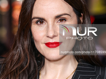 Michelle Dockery arrives at the 2024 AFI Fest - World Premiere Screening Of Sony Pictures' 'Here' held at the TCL Chinese Theatre IMAX on Oc...