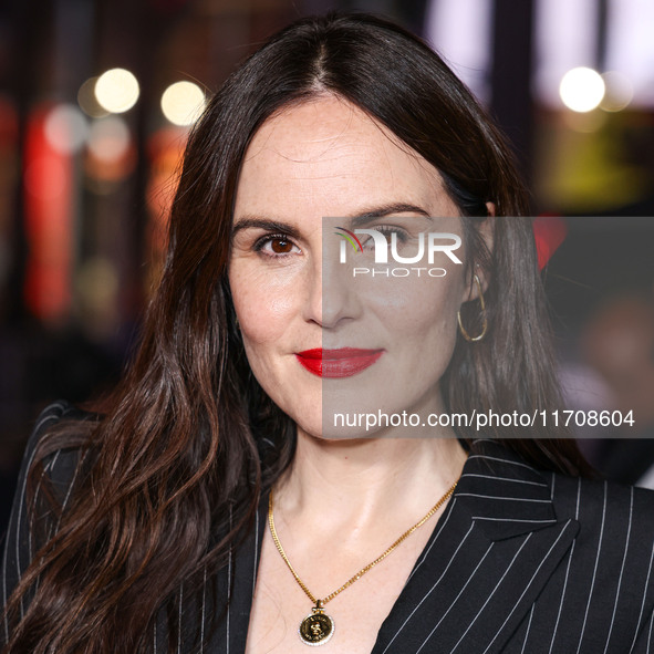 Michelle Dockery arrives at the 2024 AFI Fest - World Premiere Screening Of Sony Pictures' 'Here' held at the TCL Chinese Theatre IMAX on Oc...