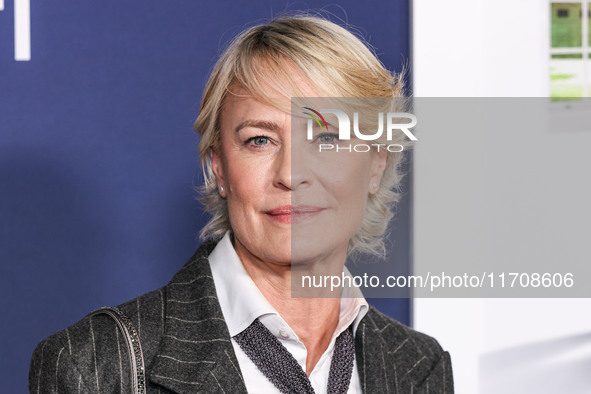 Robin Wright arrives at the 2024 AFI Fest - World Premiere Screening Of Sony Pictures' 'Here' held at the TCL Chinese Theatre IMAX on Octobe...