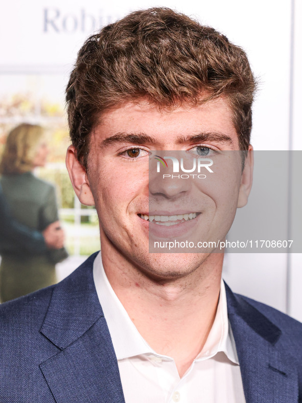 Zane Zemeckis arrives at the 2024 AFI Fest - World Premiere Screening Of Sony Pictures' 'Here' held at the TCL Chinese Theatre IMAX on Octob...