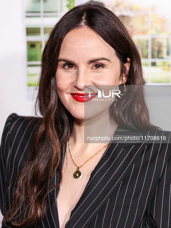 Michelle Dockery arrives at the 2024 AFI Fest - World Premiere Screening Of Sony Pictures' 'Here' held at the TCL Chinese Theatre IMAX on Oc...