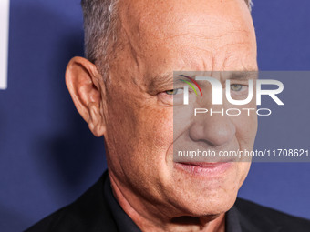 Tom Hanks arrives at the 2024 AFI Fest - World Premiere Screening Of Sony Pictures' 'Here' held at the TCL Chinese Theatre IMAX on October 2...