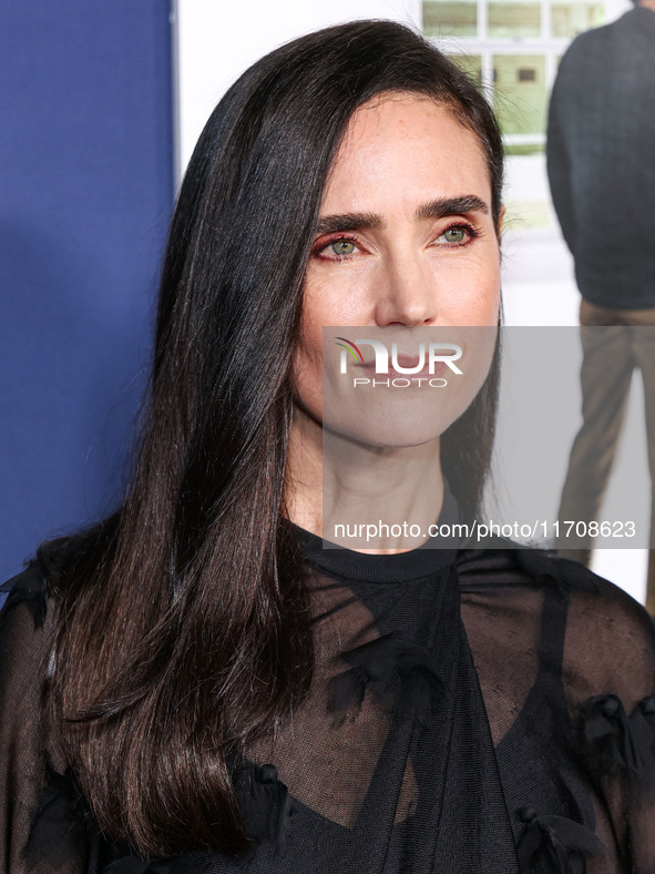 Jennifer Connelly arrives at the 2024 AFI Fest - World Premiere Screening Of Sony Pictures' 'Here' held at the TCL Chinese Theatre IMAX on O...