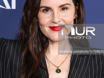 Michelle Dockery arrives at the 2024 AFI Fest - World Premiere Screening Of Sony Pictures' 'Here' held at the TCL Chinese Theatre IMAX on Oc...