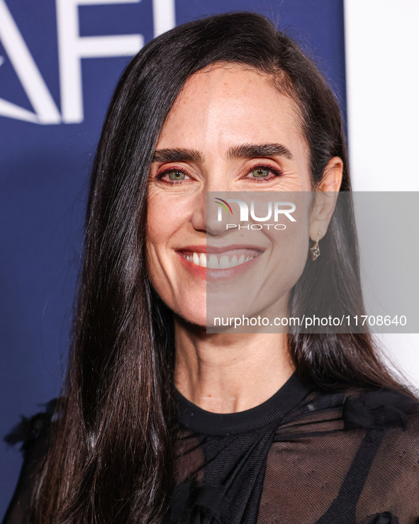 Jennifer Connelly arrives at the 2024 AFI Fest - World Premiere Screening Of Sony Pictures' 'Here' held at the TCL Chinese Theatre IMAX on O...