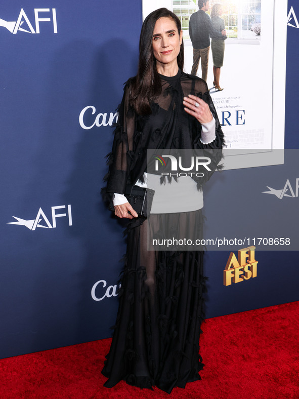 Jennifer Connelly arrives at the 2024 AFI Fest - World Premiere Screening Of Sony Pictures' 'Here' held at the TCL Chinese Theatre IMAX on O...